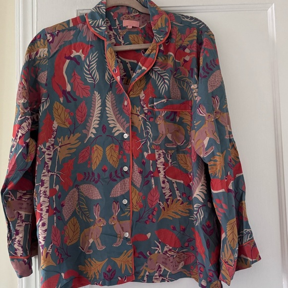 Powder Pajamas Set Colorful Animal Print Pajama Set - Picture 9 of 16